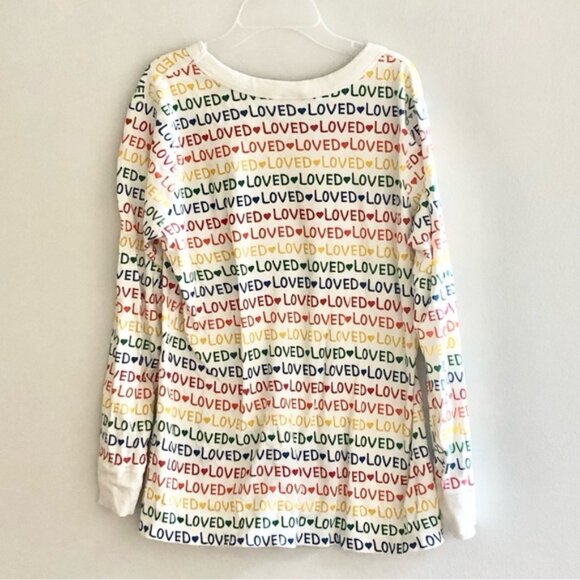 ❤️ Loved Rainbow Hanna Andersson Long Sleeve Top - Picture 2 of 3